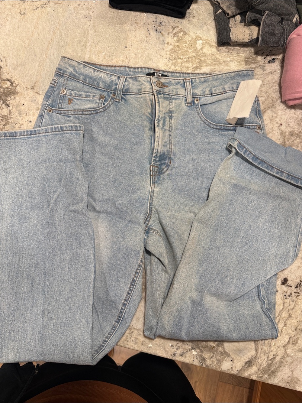 Frye Light Blue High-Rise Women's Jeans